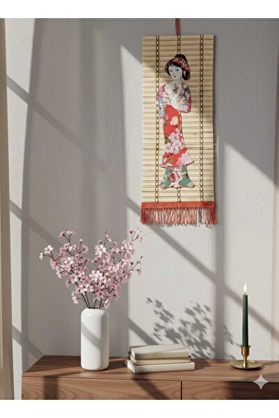 Hasır DUVAR PANO ÜZERİ RESİM KABARTMALI 40×15