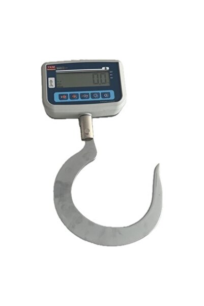 TEM LCD Ekran Göstergeli 500 kg Çengel Kasap Baskül Mühürlü