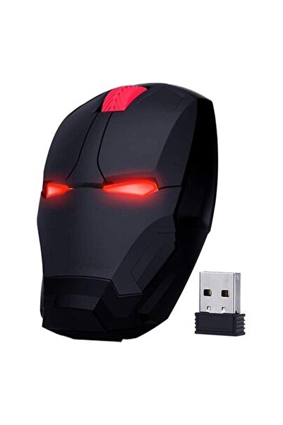 Ecoinva Kablosuz Iron Man Mouse 2.4g Optik - Silver