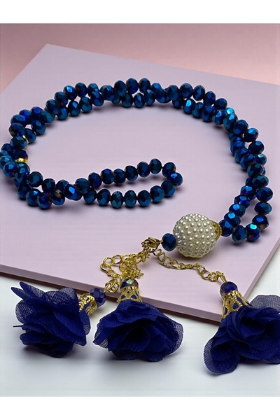 Hac AVM 99 κρυστάλλινα τσόκερ ροζάνια δώρου |   Δώρα Μεβλίντ