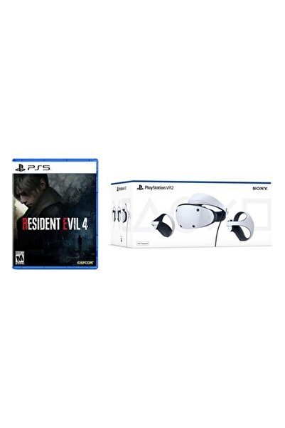 Sony Playstation 5 Ps Vr2 Ps5 Sanal Gerçekcilik Gözlüğü + Ps5 Resident Evil 4 Remake Oyunlu Bundle
