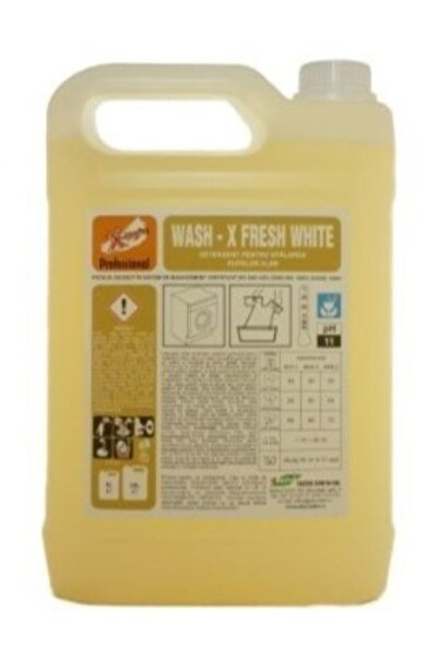 Dacris Laundry detergent WASH-X FRESH WHITE 5L CANISTER