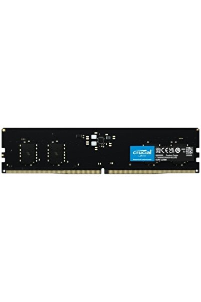 Crucial CT16G48C40U5 - 16GB DDR5-4800 Udımm Pc Ram Bellek CL40 (16GBIT)
