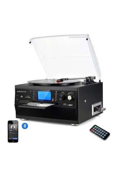 DIGITNOW Bluetooth Pikap Stereo Hoparlörlü Pikap