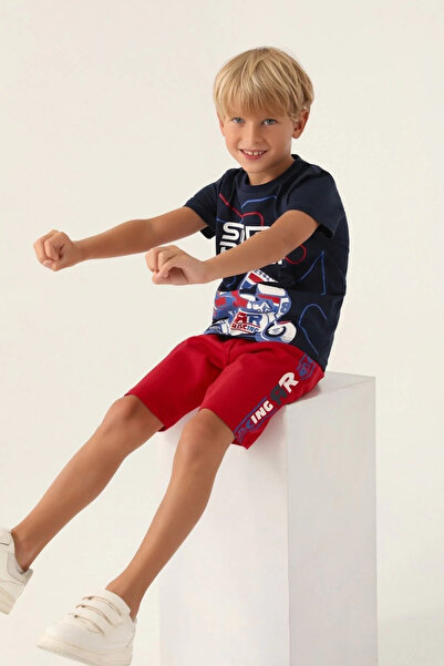 Rolypoly BOY'S BERMUDA SUIT - NAVY BLUE