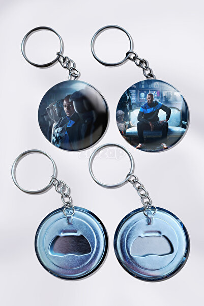 ZipZap حلية مفاتيح على شكل حقيبة لوبين (قطعتان)