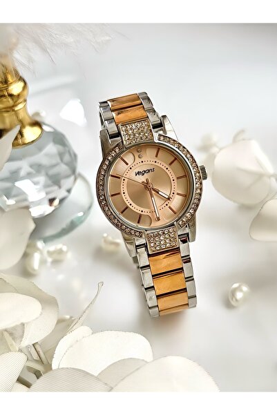Forsining -Vegans-(Rose&Gümüş) Women's Wrist Watch