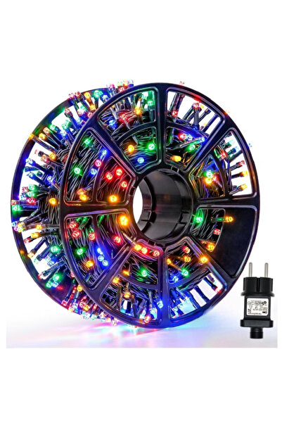 HYT 100m Light Installation for Indoor and Outdoor, Colored LEDs, Multicolor