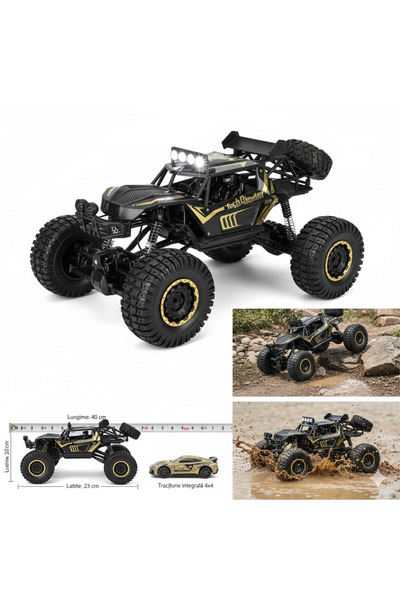 OEM Rock Crawler 1:8 – Die-Cast Metal RC Car for Off-Road Adventures