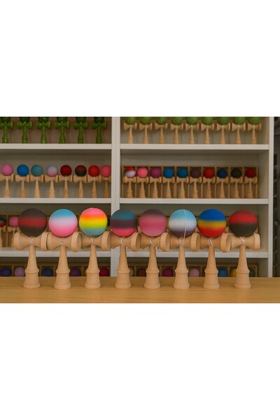 Inovius Kendama Grip 18 cm cauciucata - aderenta perfecta - KEND5555