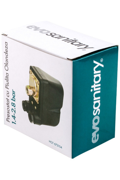 EVOSANITARY Comutator de presiune cu piuliță 1,4-2,8 bar - Diametru 1/4 inch ...