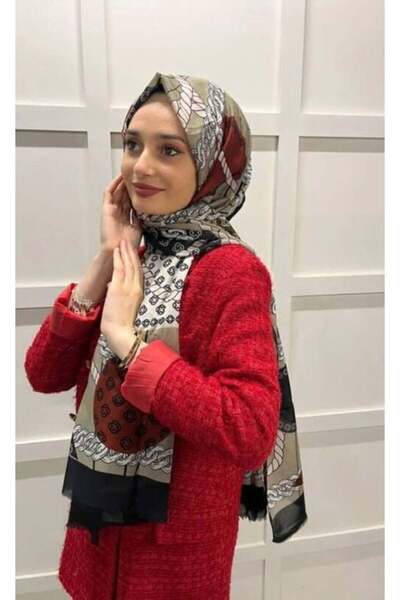 Aker Yaz Serinliği İpek Koton Şal 8490777-411