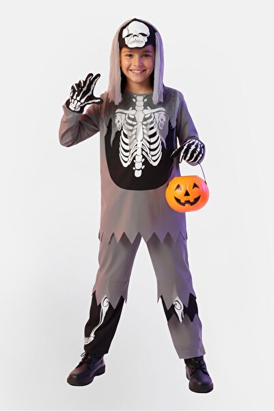 Yalla Toys Mad Toys By Boy Ghostly Skeleton Costume