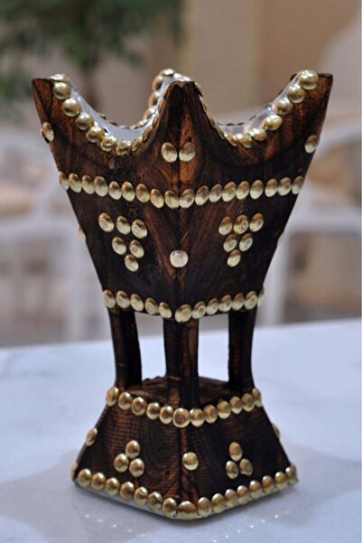 South house Traditional Hail Mabkhara (Incense Burner), Size 0, Made from Athl Wood, Handmade