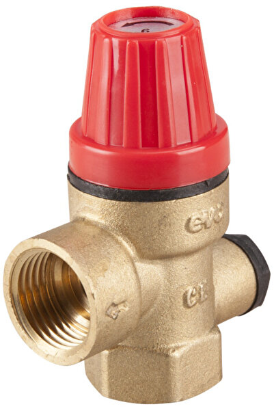 EVOSANITARY Conexiune manometru supapă de siguranță 1048 1/2" FI-1/4" FI inch...