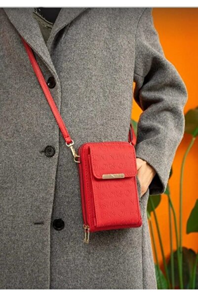 DOĞALYA Women's Shoulder Bag with Phone Holder and Multiple Compartments for ...