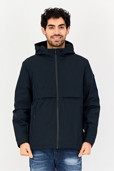 Dockers Men Plain Puffer Jacket, Navy