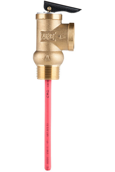 EVOSANITARY Supapă de siguranță pentru presiune/temperatură pentru panouri so...