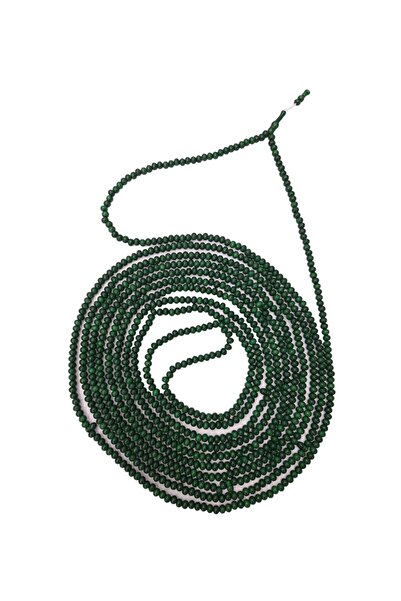 Çağrı 1000 قطعة مسبحة ذكر 10 مم باللون الأخضر الداكن