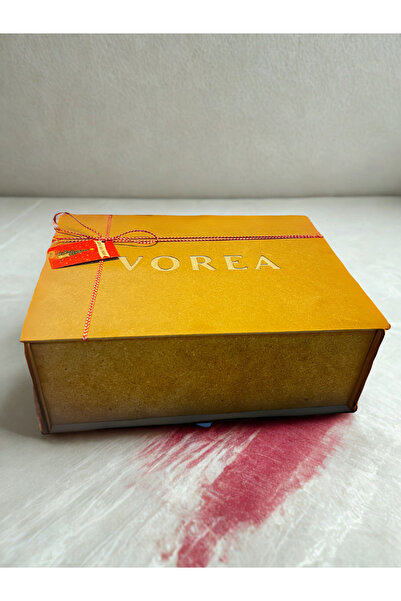 VOREA Jewelry Ahşap Yılbaşı Hediye Kutusu, Yeniyıl Masa Takvimi, baston şeker...