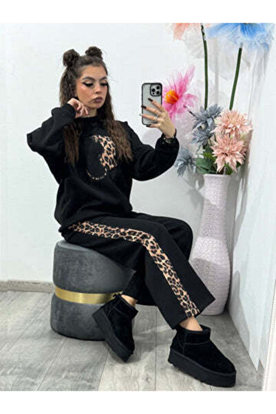 KATYDEA STORE Thick TIGER Tracksuit - Black