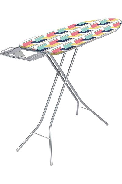 HYX Steel Iron Board Foldable & Adjustable, Mesh Top, 145 x 38 cm