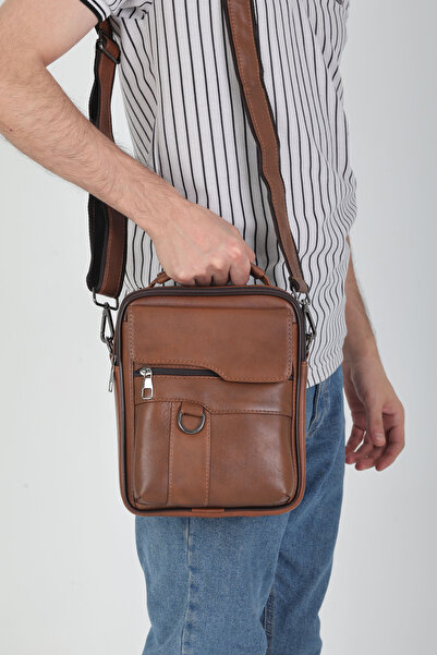 NahitaTyana Genuine Leather Men's Hand and Shoulder Bag