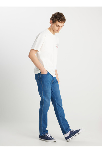 WRANGLER Normal Bel Slim Fit Erkek Denim Pantolon W12S00030X4E Texas Slim Denim