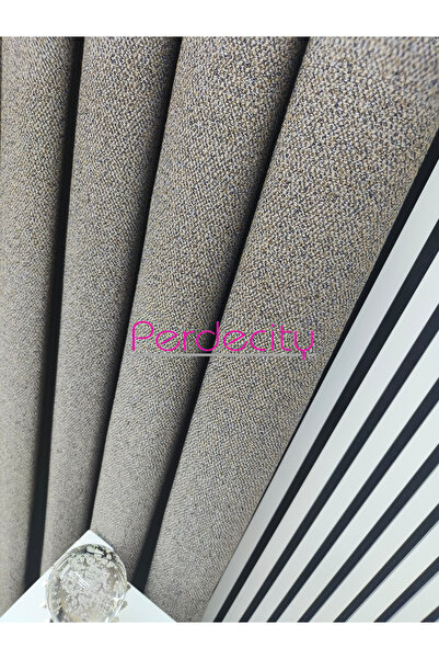 PERDECITY Juventus Bohemian Style Background Curtain (Straight Cut) (Single Panel) Does Not Need Ironing Suitable for Any Room