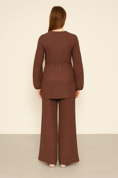 JADİYA Bürümcük tunic pant set