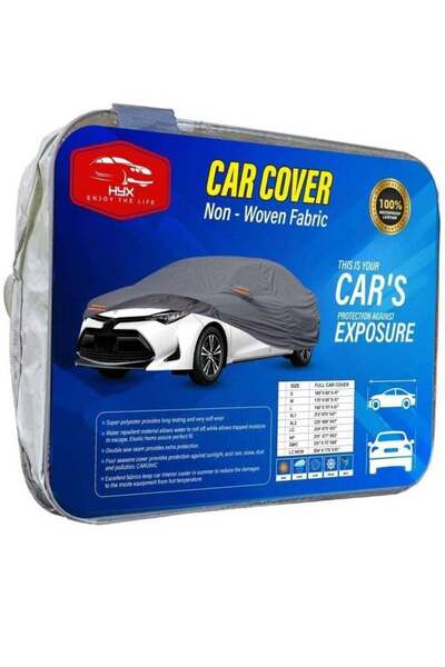 HYX غطاء حماية فاخر لسيارة سكودا كودياك - مقاوم لجميع الأحوال الجوية، ومقاوم للماء والغبار