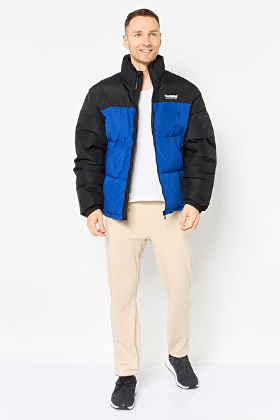 hummel Men Sportswear Fit Long Sleeve Outdoor Bomber Jacket, Multicolor