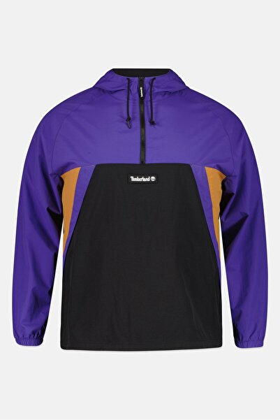 Timberland Men Brand Logo Windbreaker Jacket, Multicolor