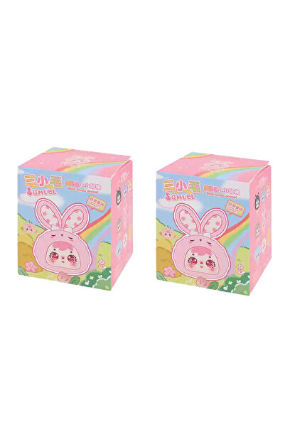 Choice Randomly 2 Genuine Samuel Mini Animal Series Plush Blind Box Cartoon Cute Pendant Doll Keychain Acce