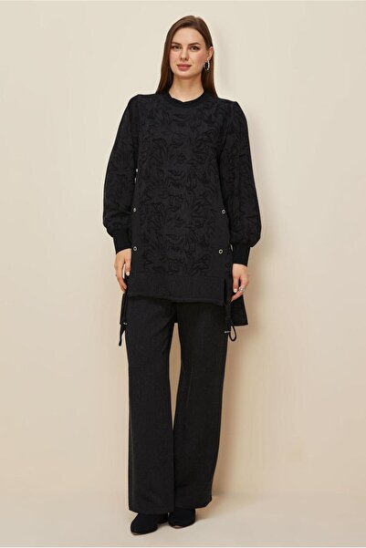 Alvina Jacquard Suit with Pants 46120