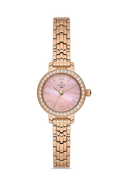 Hislon ساعة يد نسائية QL195R-12SR