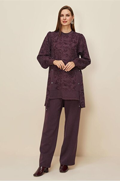 Alvina Jacquard Suit with Pants 46120