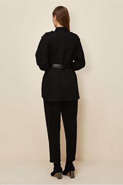 Alvina Belted Stone Embroidered Tunic 46138