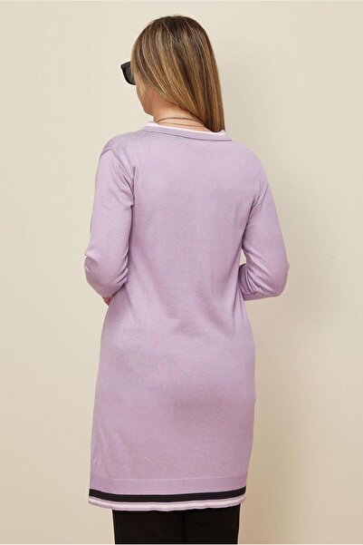 TRENDTESETTÜR ΓΥΝΑΙΚΕΙΟ ΜΩΒ (ΛΙΛΑ) ΠΛΕΚΤΟ ΜΕ ΣΧΕΔΙΟ ΜΠΑΚΛΑΒΑ ΤΟΥΝΙΚ T 42109