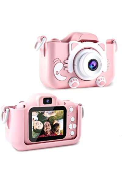 OEM KidsCam 2.0 - Photo/Video Camera for children 2 inch, HD dual lens, pink silicone