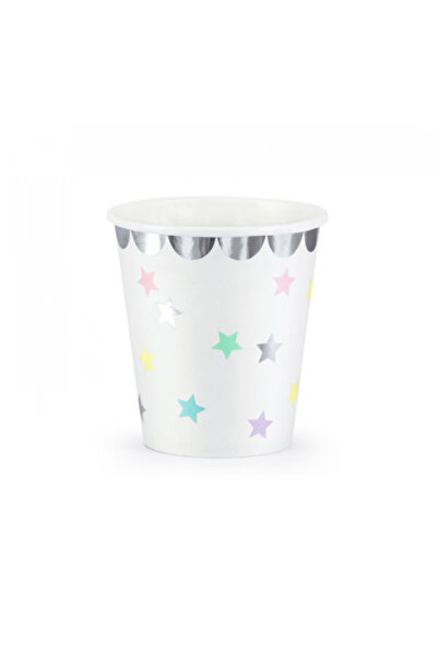 Partydeco Set of 6 Unicorn Plates, 18 cm