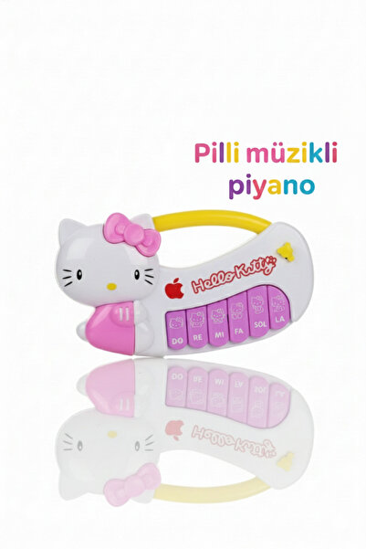 BESTTOYS Pilli müzikli nota ve müzikli iki seçenekli piyano