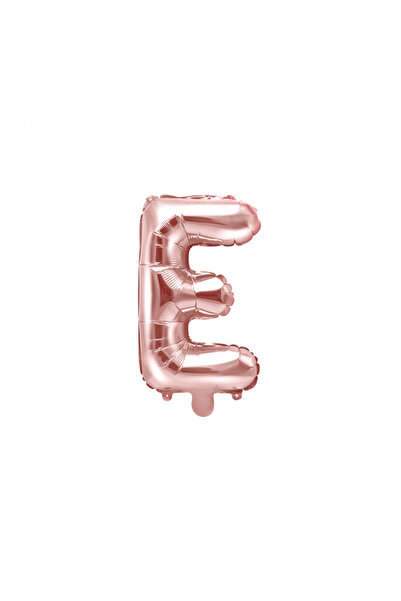 Partydeco Pink Foil Balloon Letter E, 35 cm