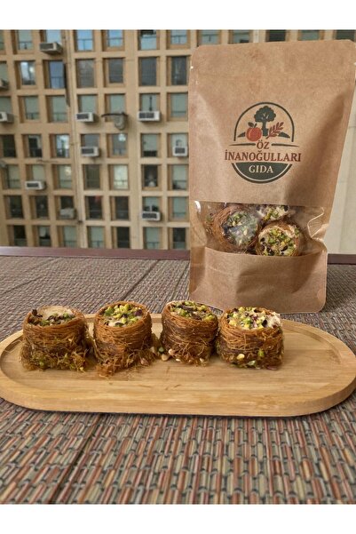 ÖZ İNANOĞULLARI GIDA ANTEP FINDIK KAYMAKLI TAZE YENİ MAHSUL ANTEP FISTIKLI KADAYIFLI BÜLBÜL YUVASI TAZE YENİ ÜRETİM 5 KG