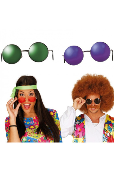 Fiestas Guirca Purple Hippie Glasses