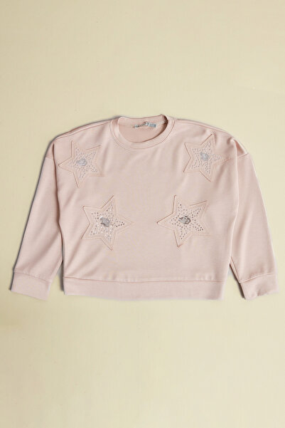 Fulla Moda Star Embroidered 2-Piece Girl's Set