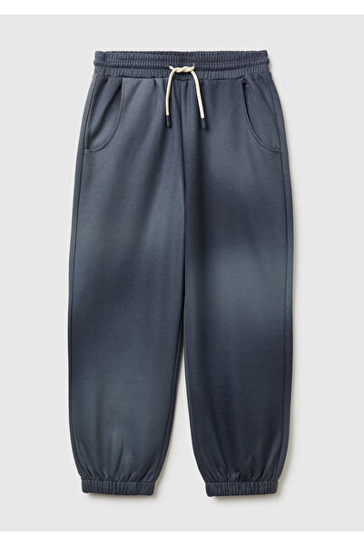 United Colors of Benetton Erkek Çocuk Bej-Siyah Gölge Efektli Kişiselleştiril...