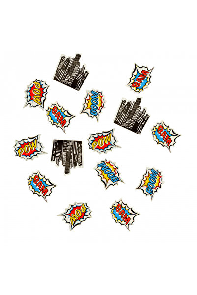 Partydeco Confetti Pop Art Supereroi, 14 g