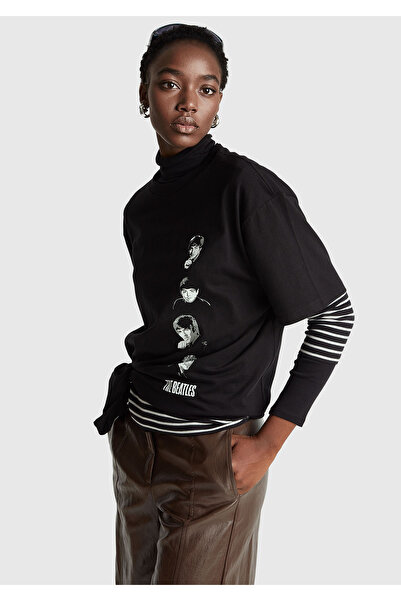 United Colors of Benetton Unisex 100% Koton the Beatles Printed T-Shirt