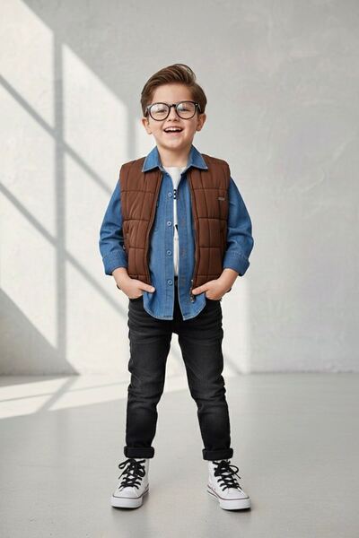 Minigimin Cicileri Miniğimin Cicileri Şişme set cu vestă Combinaţie de 4 pies...